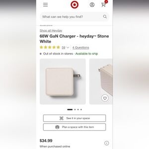 New GaN Laptop Charger